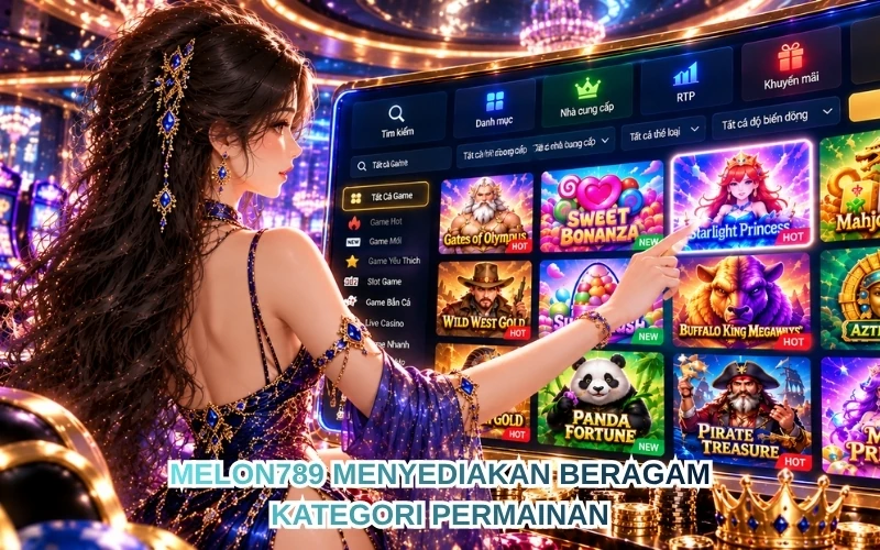 Melon789 Menyediakan Beragam Kategori Permainan